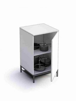 Kompakte Design Küche Domomag von Bralco | Büromöbel